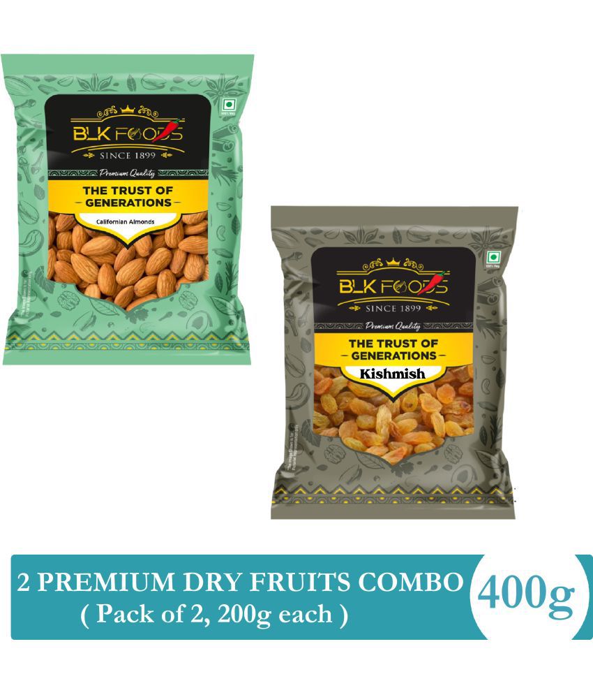     			BLK FOODS Mixed Nuts 400 g Pack of 2