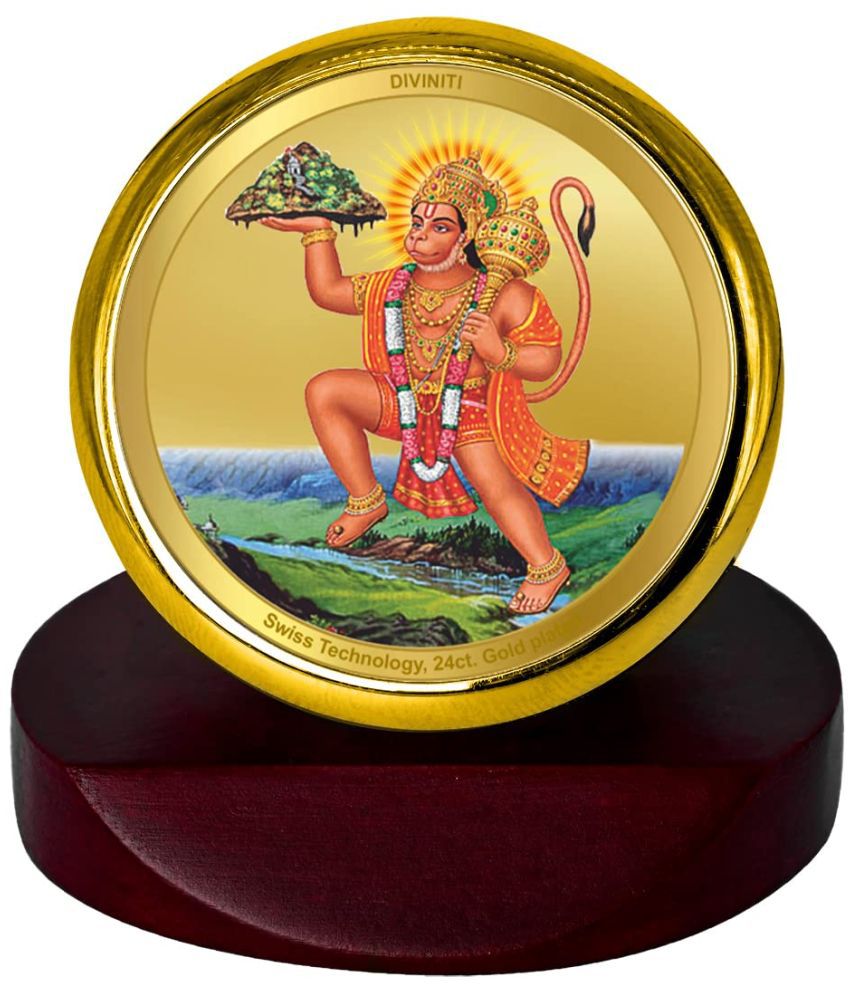     			Diviniti Lord Hanuman Ideal For Car Dashboard ( Pack of 1 )