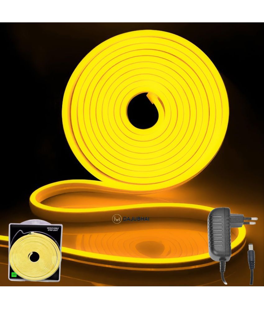     			MR ONLINE STORE Yellow 5Mtr Neon Light ( Pack of 1 )