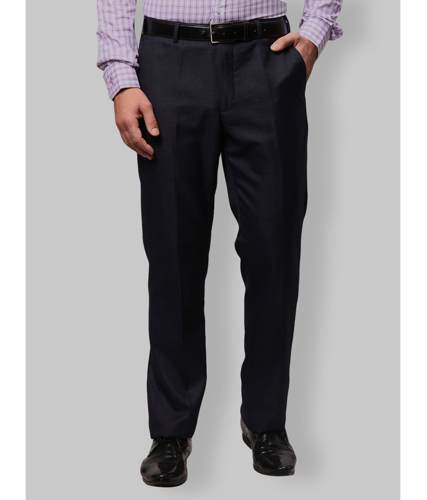     			Park Avenue Regular Flat Men's Formal Trouser - Purple ( Pack of 1 )