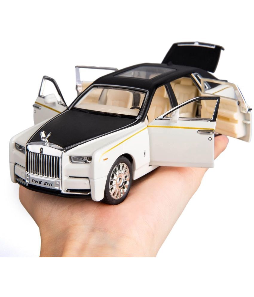     			1/32 Phantom Model Car Zinc Alloy Pull Back Toy Diecast Toy Cars with Openable Doors, Sound and Light for Kids Boy Girl Gift(Multi