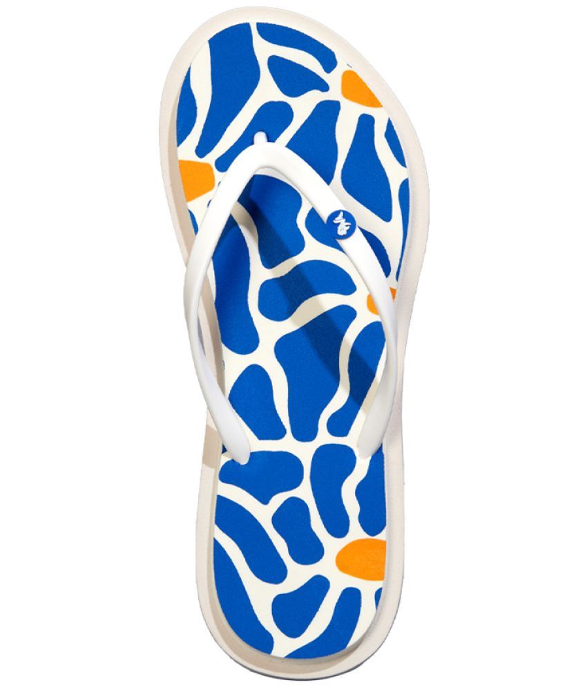     			Neemans Blue Women's Flip Flop