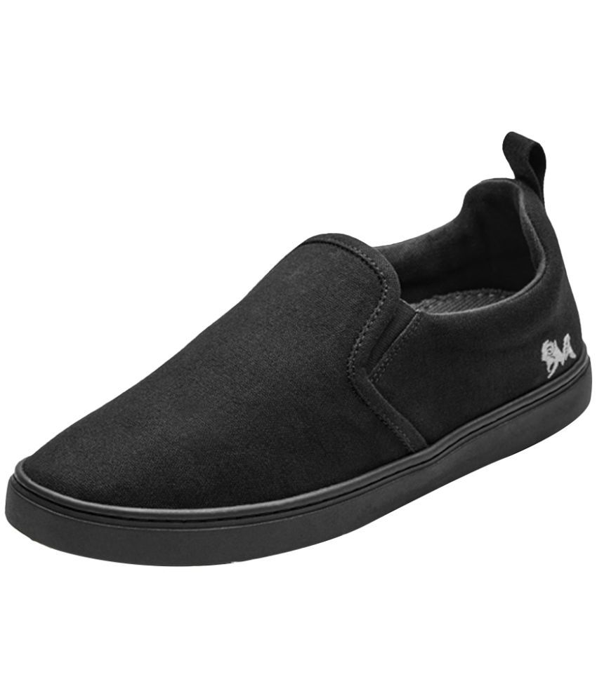     			Neemans Cotton Classic  Black Men's Slip-on Shoes