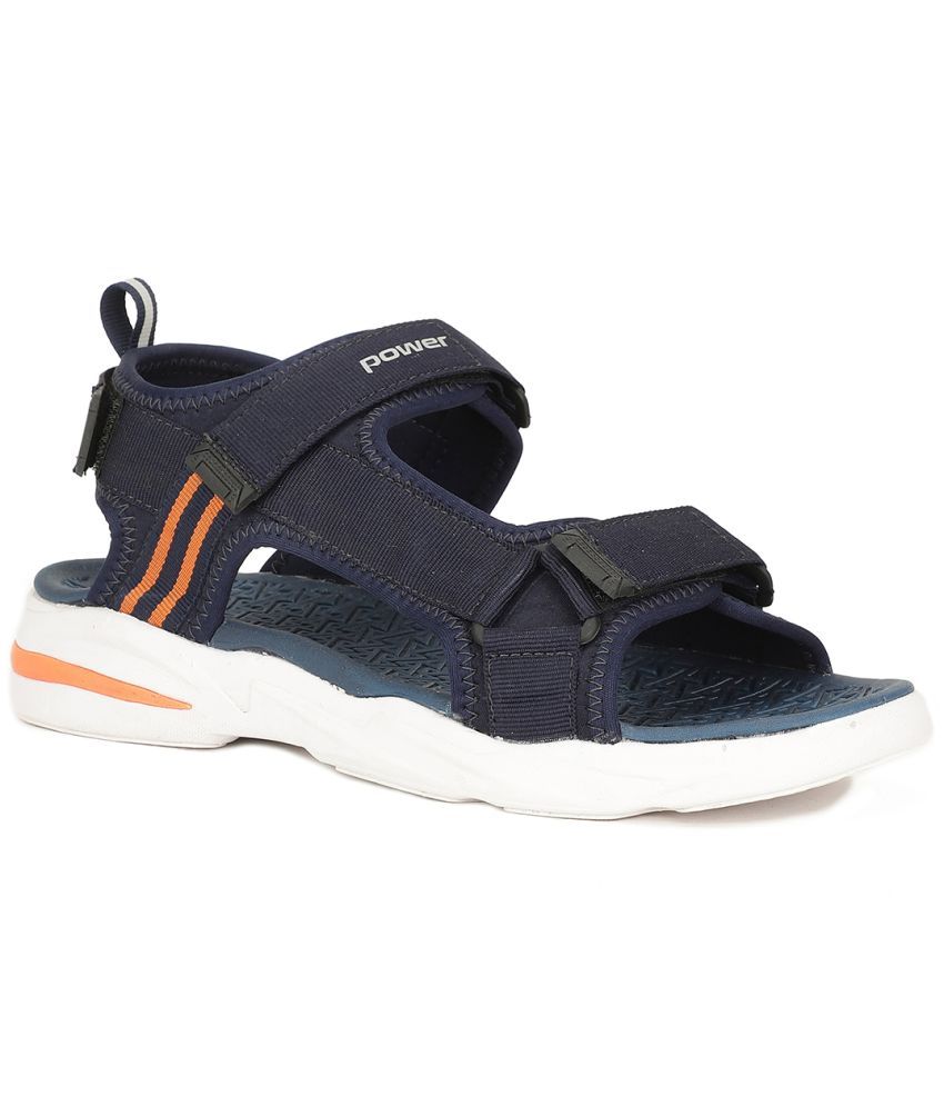     			Power by BATA - Navy Men's Sandals