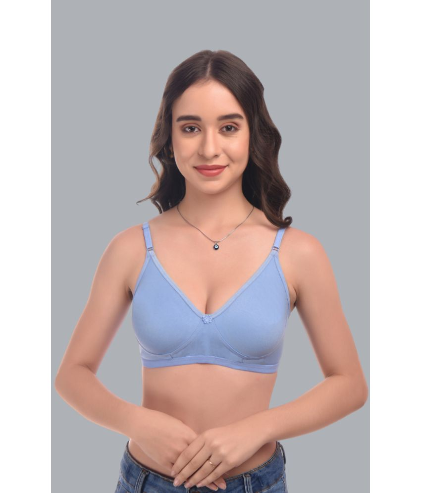     			Viral Girl Cotton Non Padded Women's Plunge Bra ( Blue ) VM-SKODA-SKYBLUE