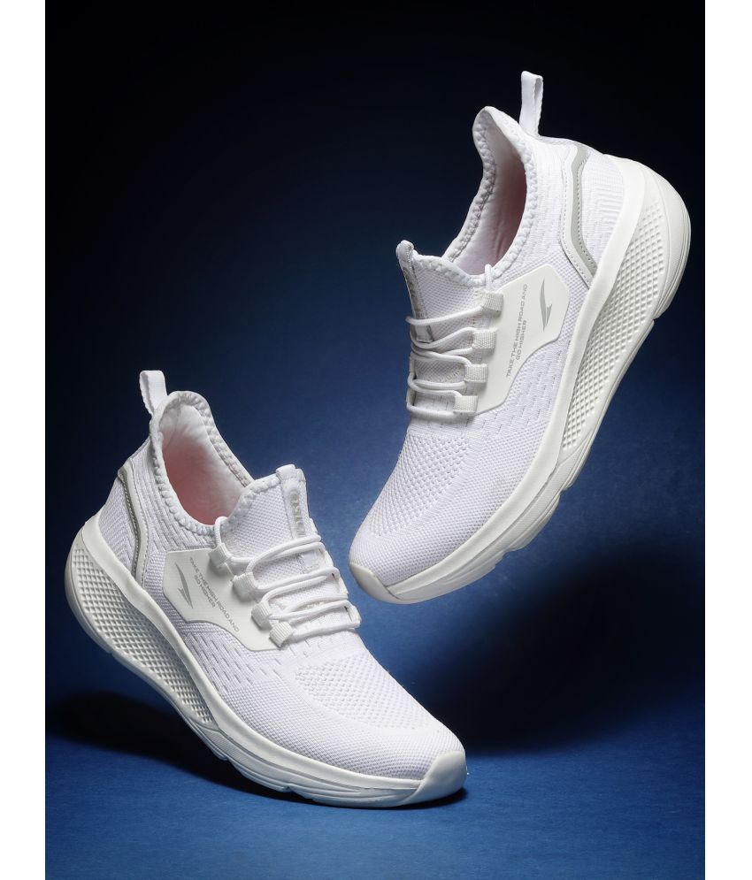     			ASIAN HIGHWAY-02 White Men's Sneakers