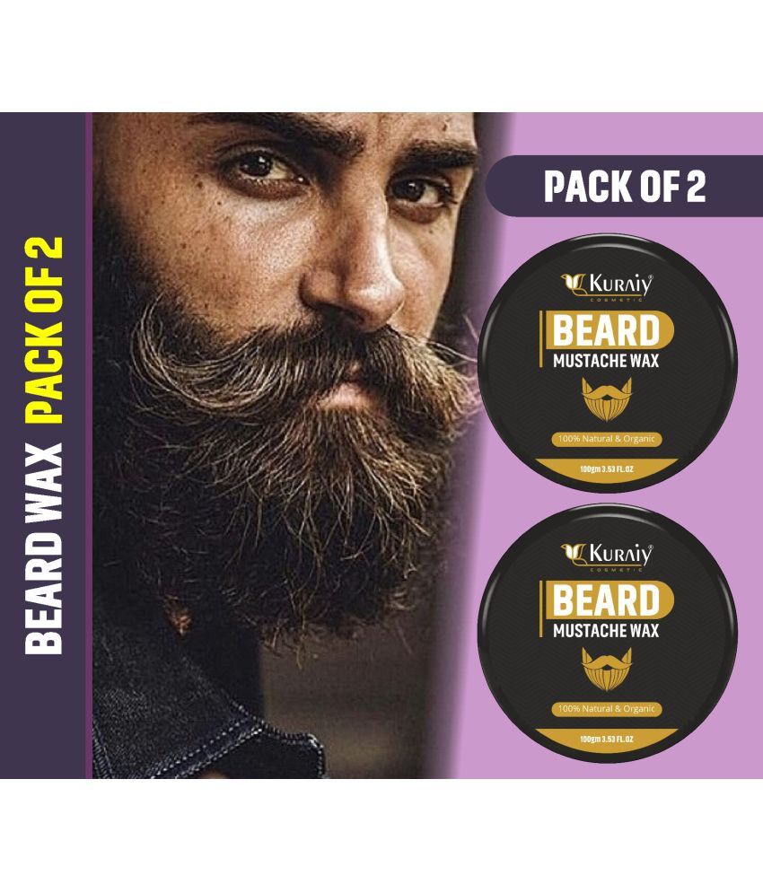     			KURAIY Beard Wax 100 g Pack of 2