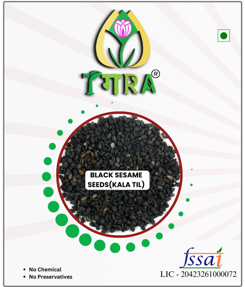     			TGRA Black sesame seeds(kala til)  200 gm