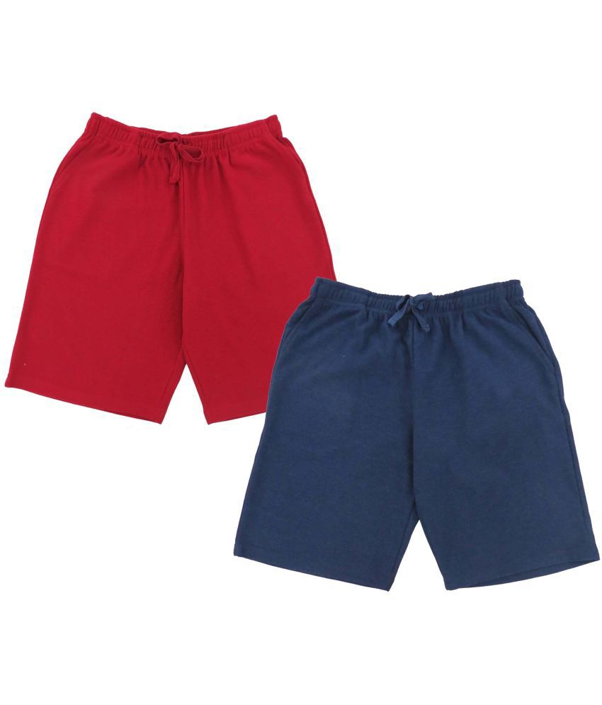     			Clothe Funn - Multicolor Cotton Boys Shorts ( Pack of 2 )