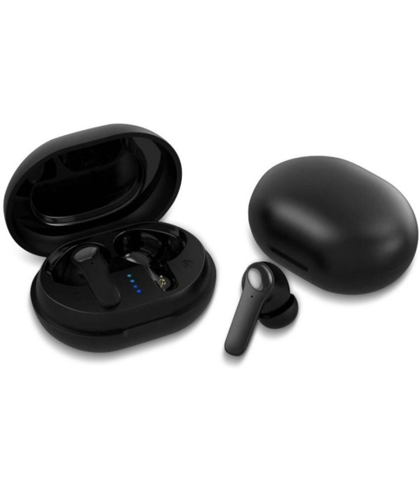     			FPX AIRFLOW RUSH Bluetooth True Wireless (TWS) On Ear 25 Hours Playback Active Noise cancellation IPX4(Splash & Sweat Proof) Black