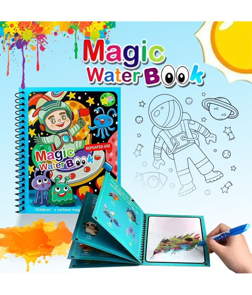     			Magic Water Coloring Book