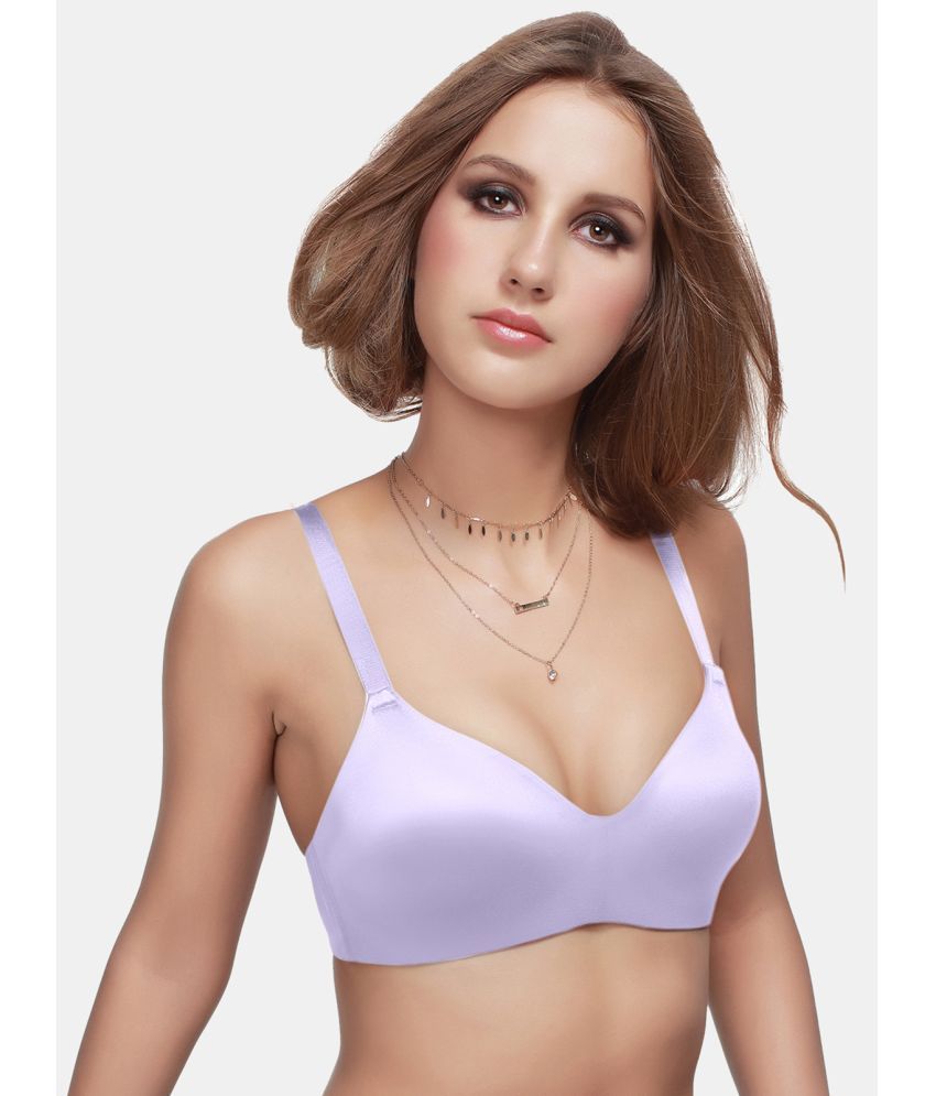     			Sonari Nylon Lightly Padded Women's T-Shirt Bra ( Lavender ) zillavender