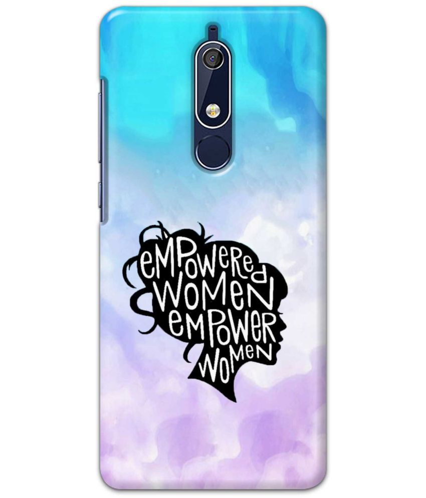     			Tweakymod Multicolor Printed Back Cover Polycarbonate Compatible For NOKIA 5.1 ( Pack of 1 )