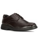 Bata Brown Men's Derby Formal Shoes