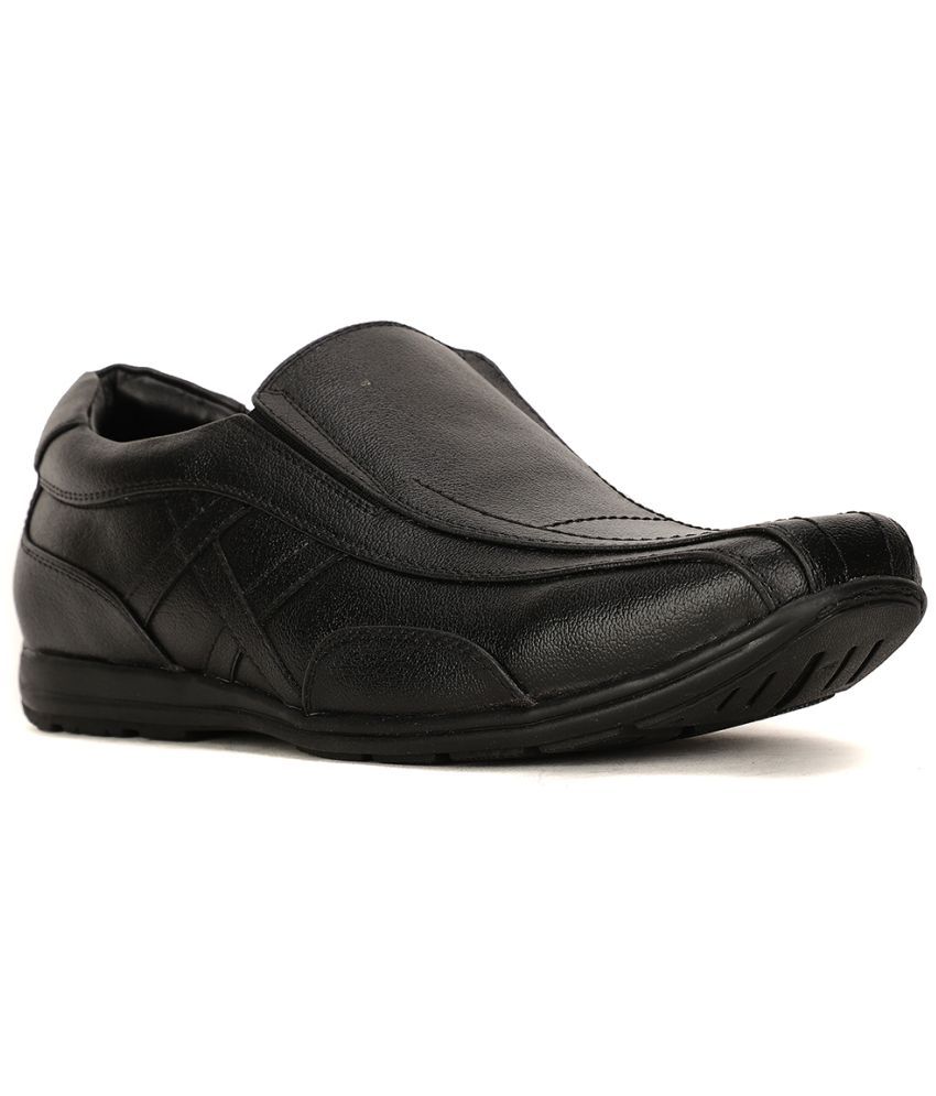     			Bata Black Men's Slip On Formal Shoes