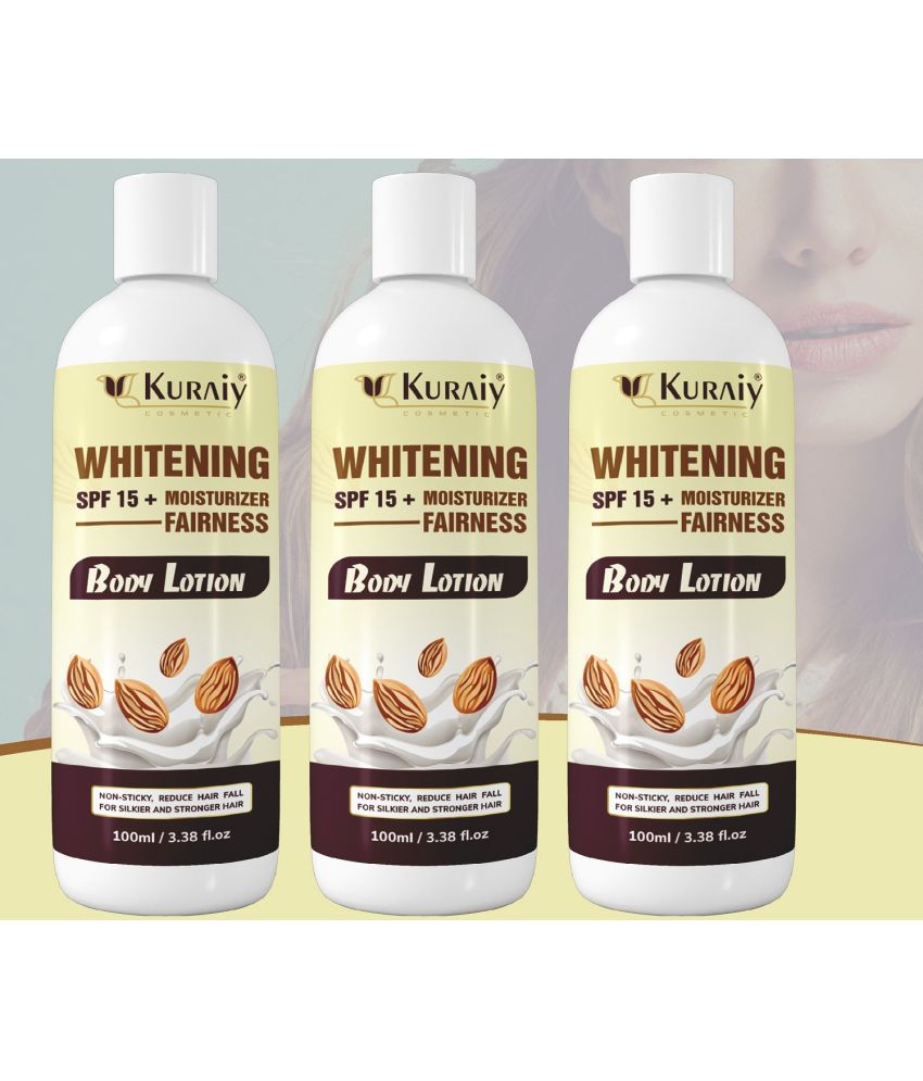     			KURAIY Fairness Lotion For All Skin Type 300 ml ( Pack of 3 )