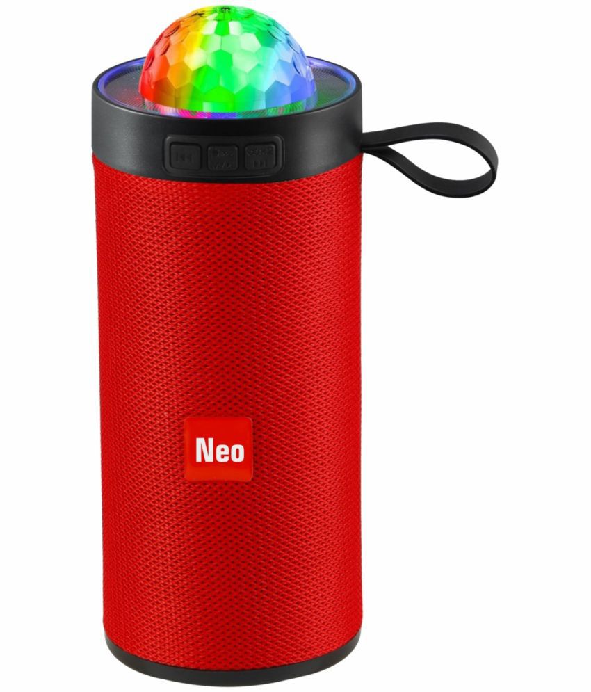    			Neo M420 5 W Bluetooth Speaker Bluetooth v5.0 with USB Playback Time 4 hrs Red