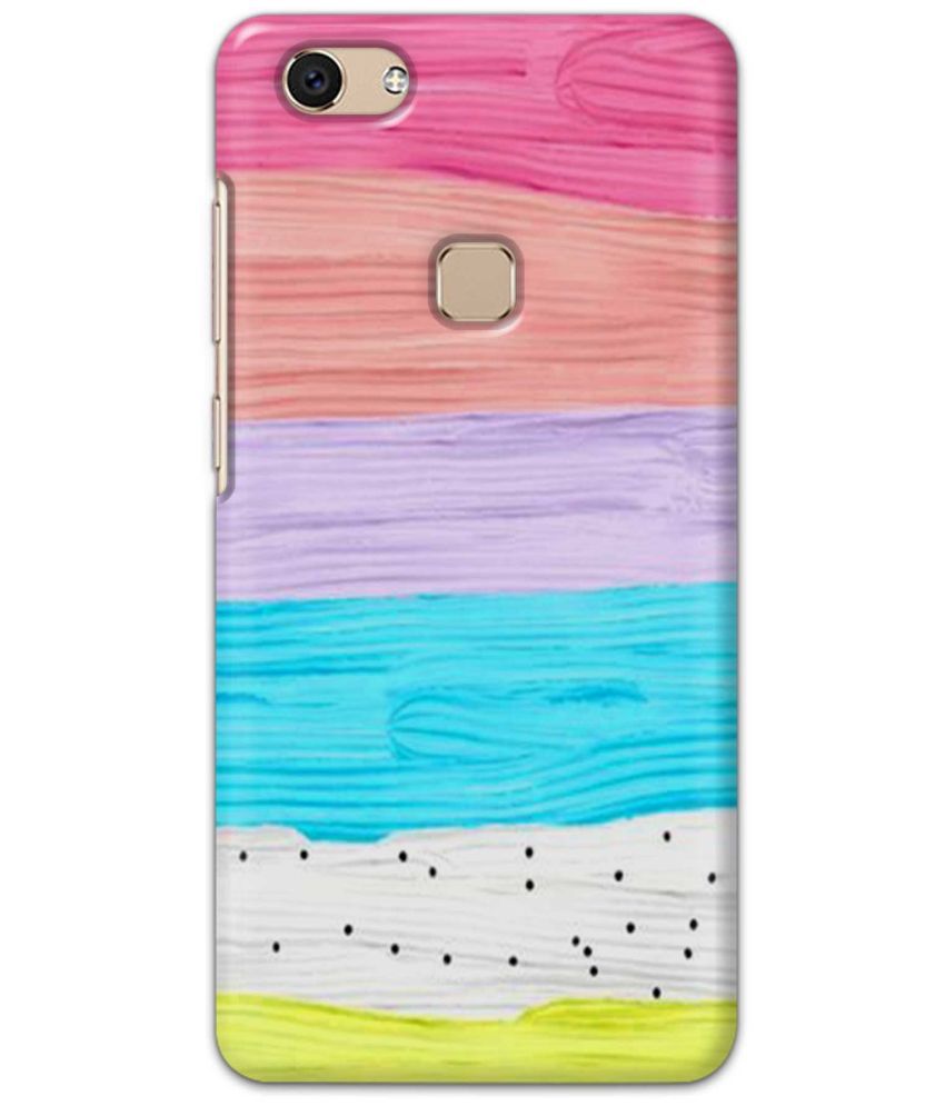     			Tweakymod Multicolor Printed Back Cover Polycarbonate Compatible For Vivo V7 ( Pack of 1 )