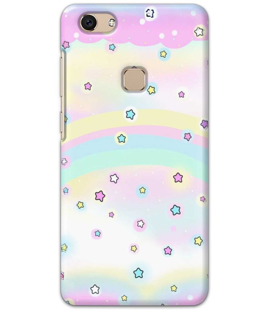     			Tweakymod Multicolor Printed Back Cover Polycarbonate Compatible For Vivo V7 ( Pack of 1 )