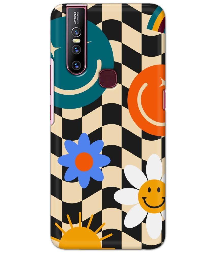     			Tweakymod Multicolor Printed Back Cover Polycarbonate Compatible For Vivo V15 ( Pack of 1 )