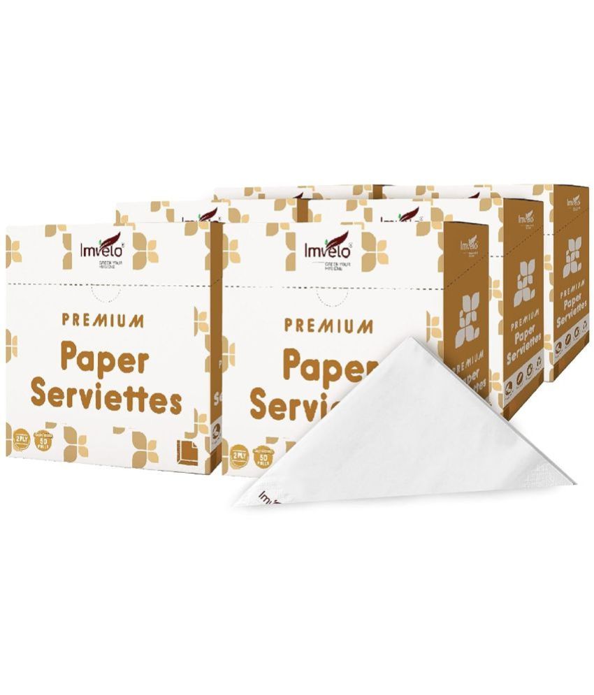     			Imvelo White Paper Napkins