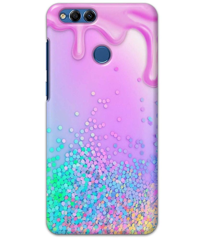     			Tweakymod Multicolor Printed Back Cover Polycarbonate Compatible For Honor 7X ( Pack of 1 )