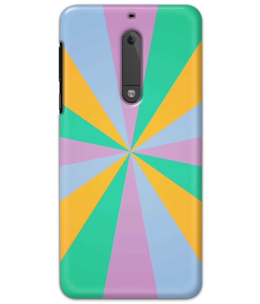     			Tweakymod Multicolor Printed Back Cover Polycarbonate Compatible For Nokia 5 ( Pack of 1 )