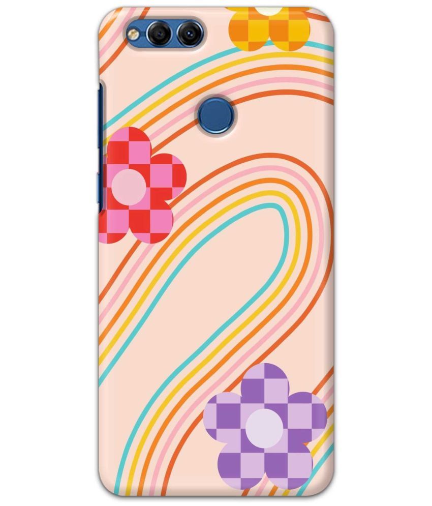     			Tweakymod Multicolor Printed Back Cover Polycarbonate Compatible For Honor 7X ( Pack of 1 )