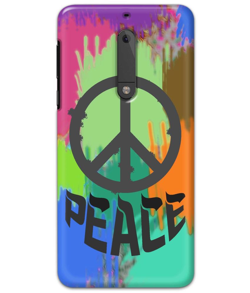     			Tweakymod Multicolor Printed Back Cover Polycarbonate Compatible For Nokia 5 ( Pack of 1 )