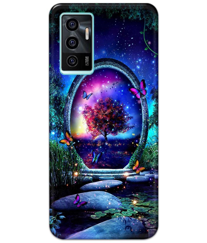     			Tweakymod Multicolor Printed Back Cover Polycarbonate Compatible For Vivo v23e 5G ( Pack of 1 )