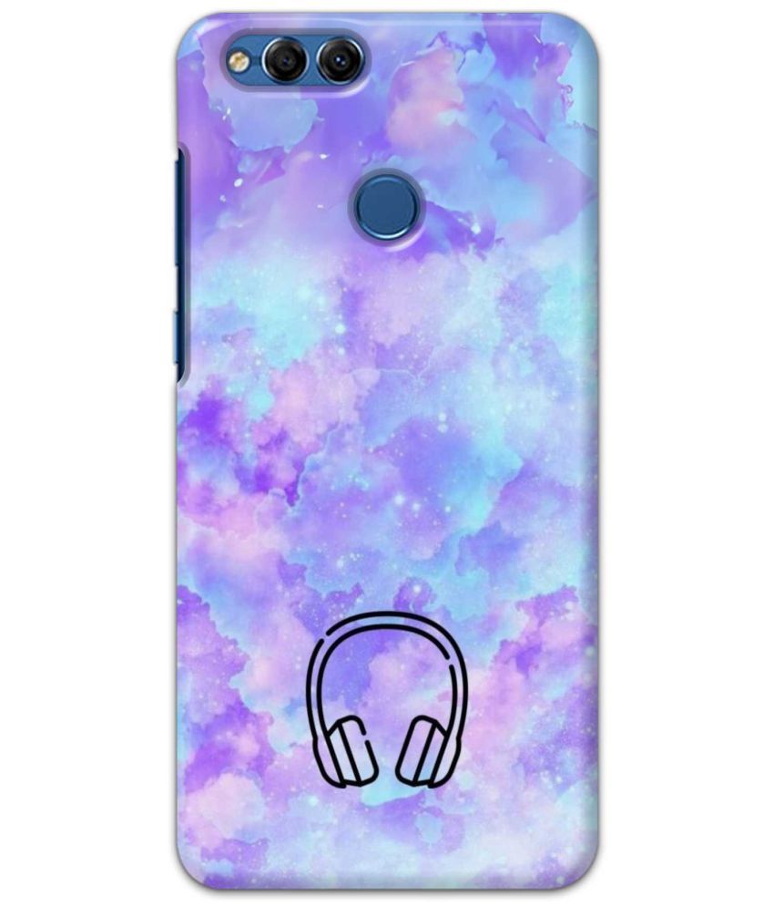     			Tweakymod Multicolor Printed Back Cover Polycarbonate Compatible For Honor 7X ( Pack of 1 )