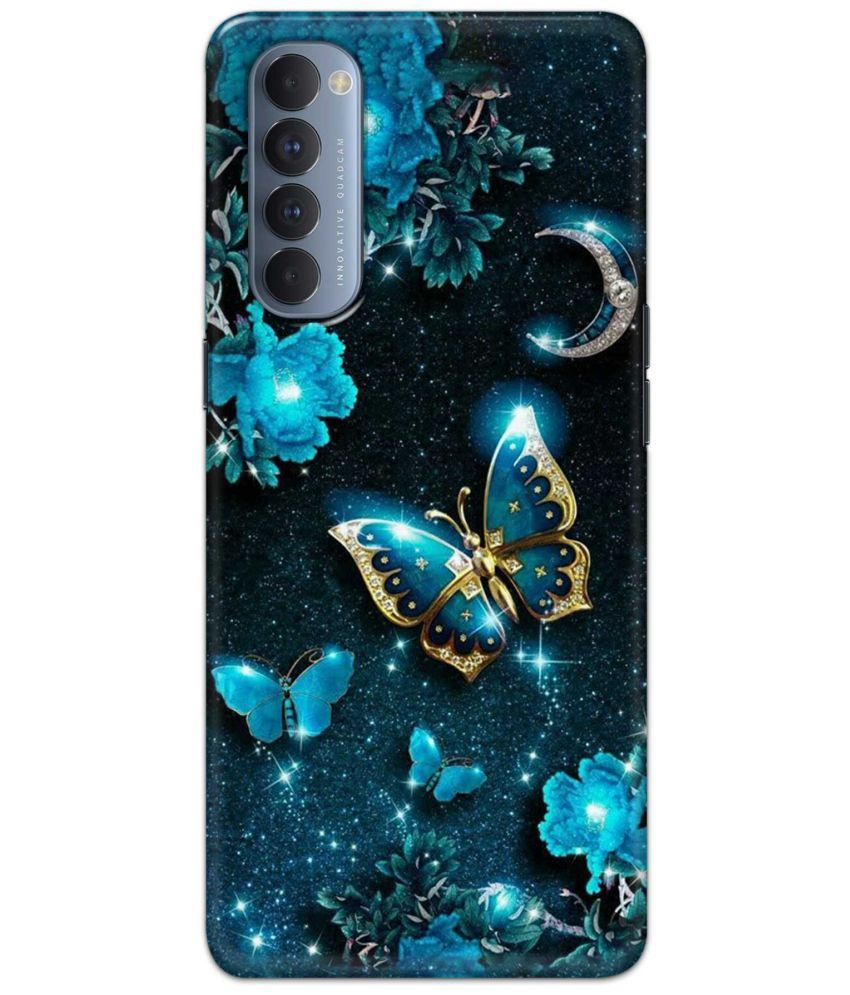     			Tweakymod Multicolor Printed Back Cover Polycarbonate Compatible For Oppo Reno 4 Pro ( Pack of 1 )