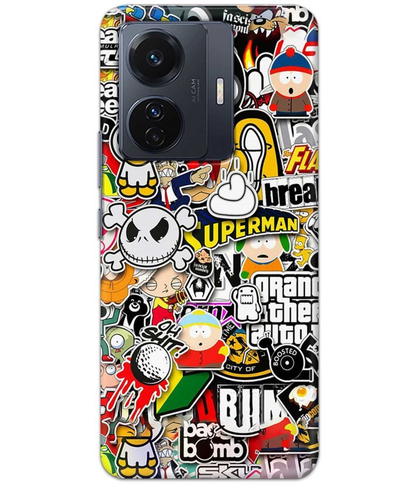     			Tweakymod Multicolor Printed Back Cover Polycarbonate Compatible For Vivo T1 Pro 5G ( Pack of 1 )