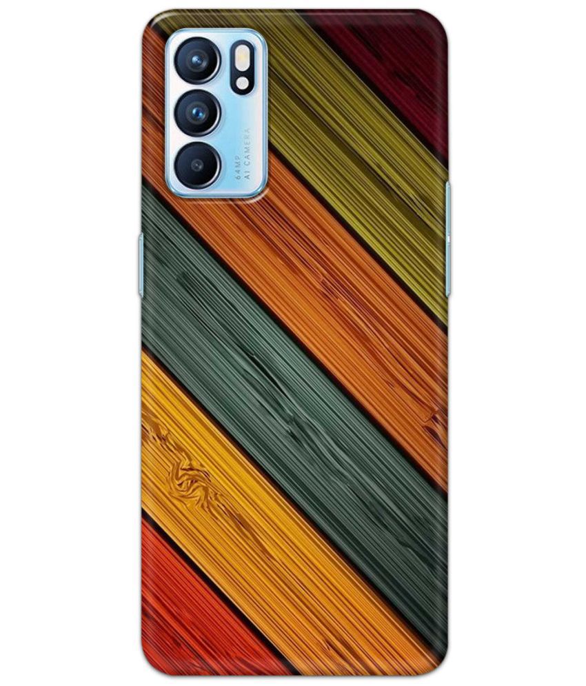     			Tweakymod Multicolor Printed Back Cover Polycarbonate Compatible For Oppo Reno 6 5G ( Pack of 1 )