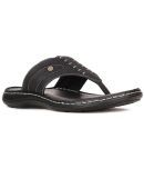 Bata Black Men's Thong Flip Flop