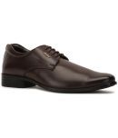 Bata Brown Men's Derby Formal Shoes