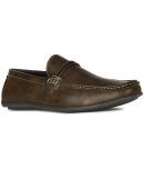 Bata Brown Men's Slip On Formal Shoes