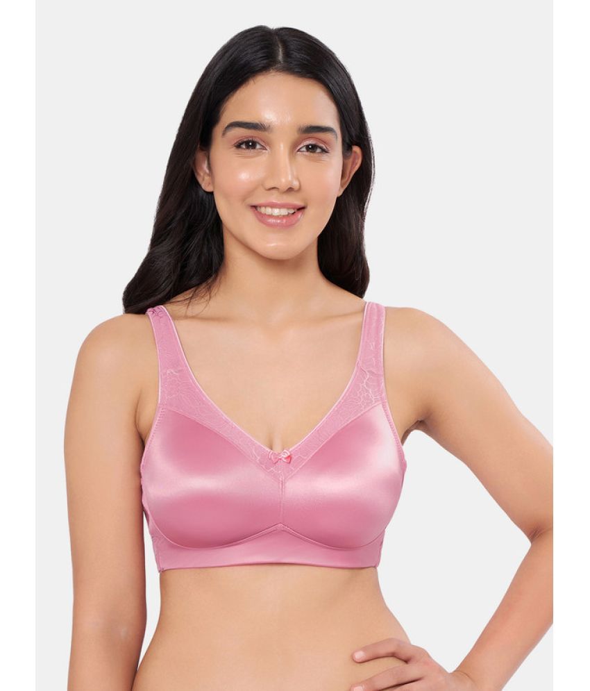     			Amante Nylon Women's Everyday Bra ( Pink ) BRA78001