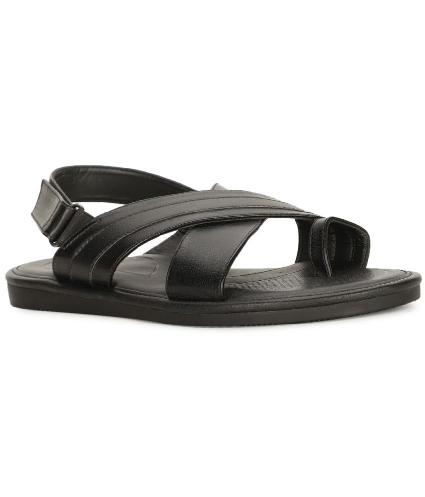     			Bata - Black Men's Sandals