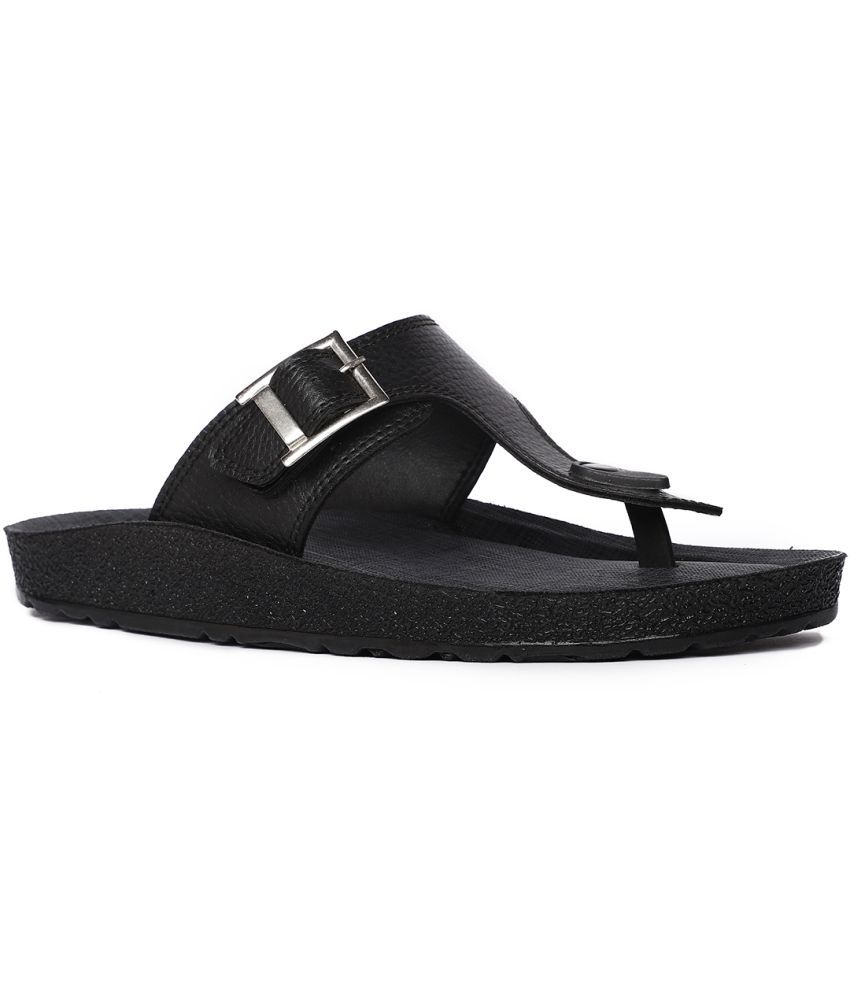     			Bata - Black Men's Sandals