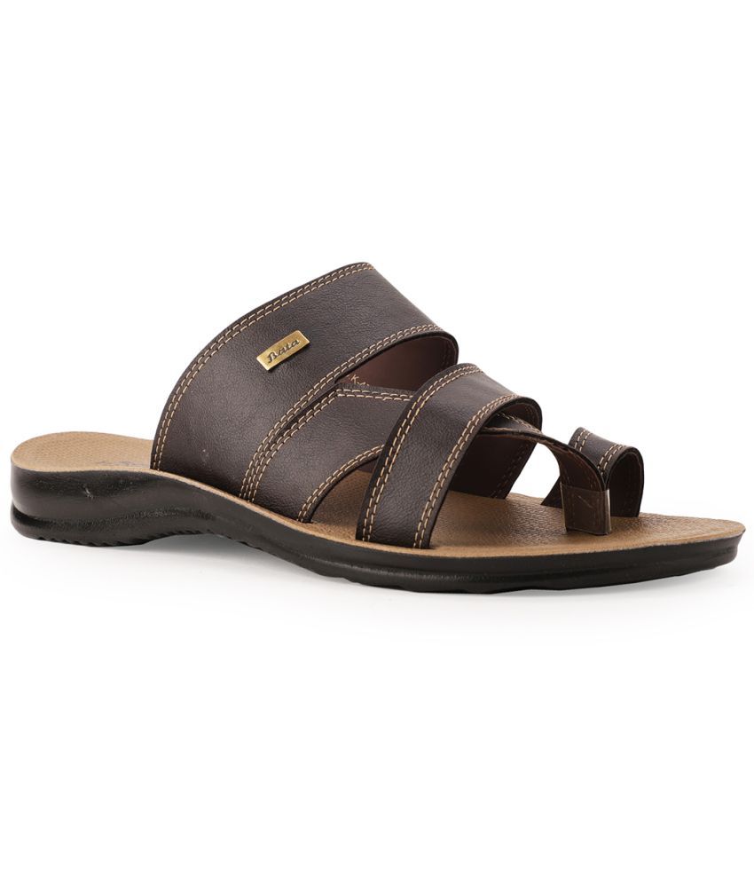     			Bata - Brown Men's Sandals