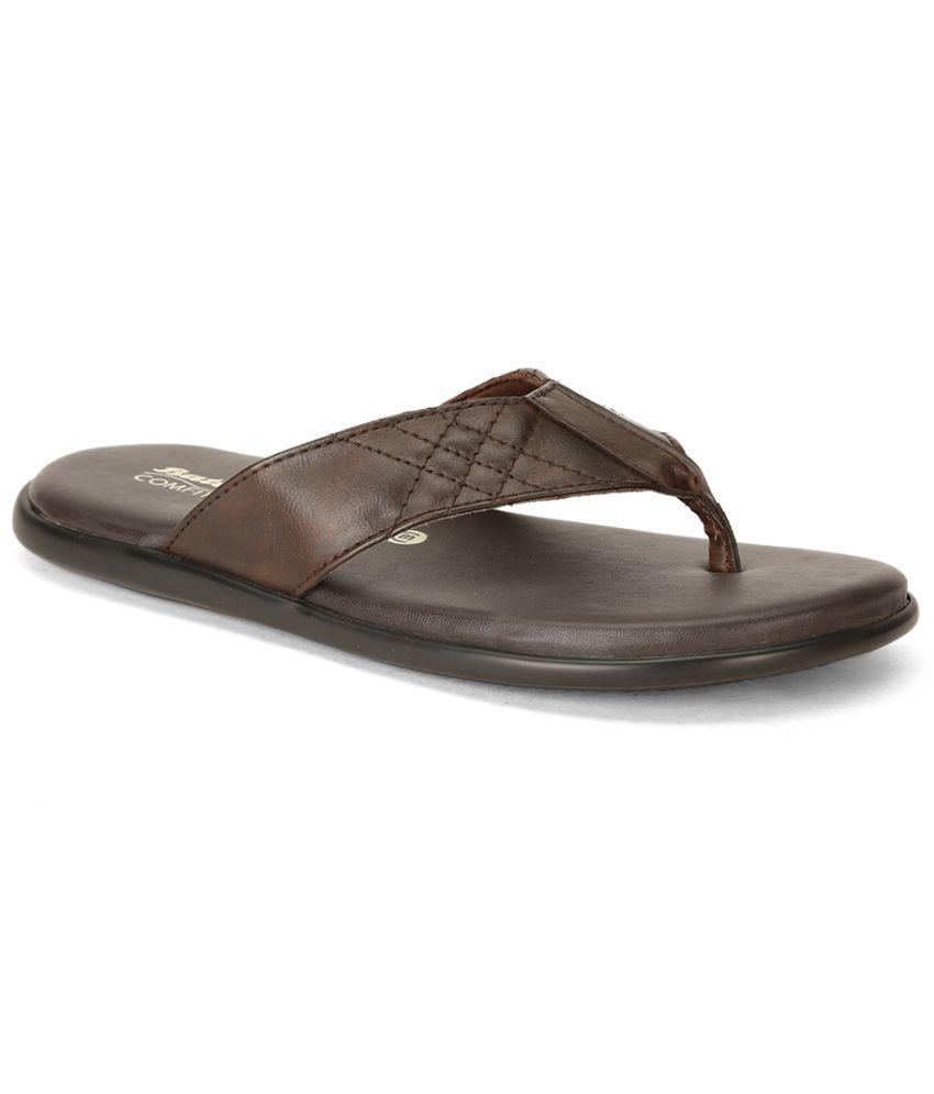     			Bata - Brown Men's Sandals