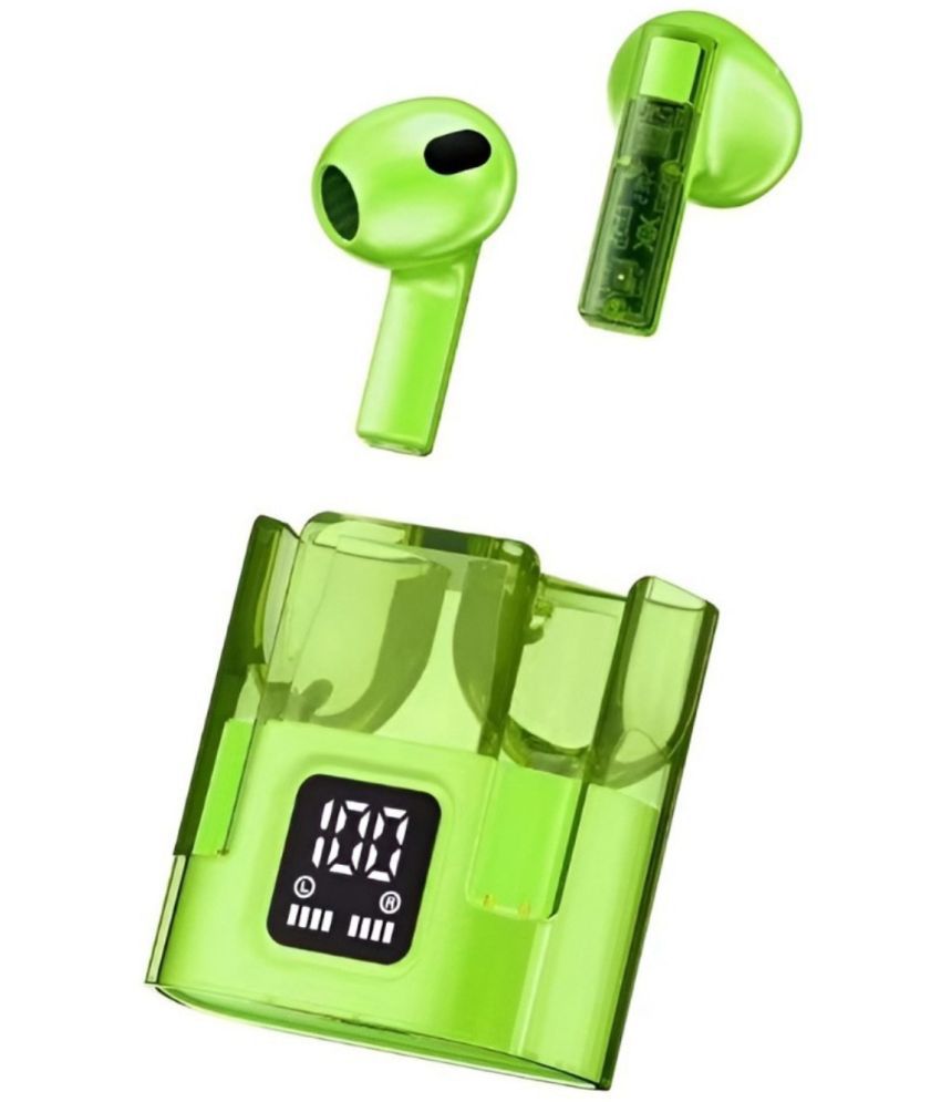     			COREGENIX G70 Bluetooth True Wireless (TWS) In Ear 24 Hours Playback Low Latency IPX4(Splash & Sweat Proof) Green