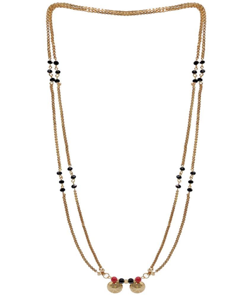     			KRIMO Golden Mangalsutra ( Pack of 1 )