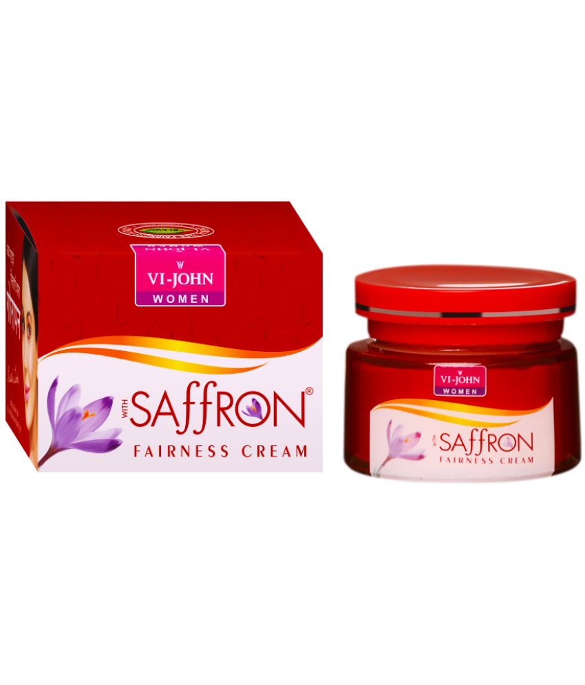     			VIJOHN Saffron Advance Skin Fairness Cream  Enriched With Vitamin E for Women 50g Pack of 5