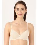 Jockey 1245 Under-Wired Padded Super Combed Cotton Elastane Multiway T-Shirt Bra - Birch