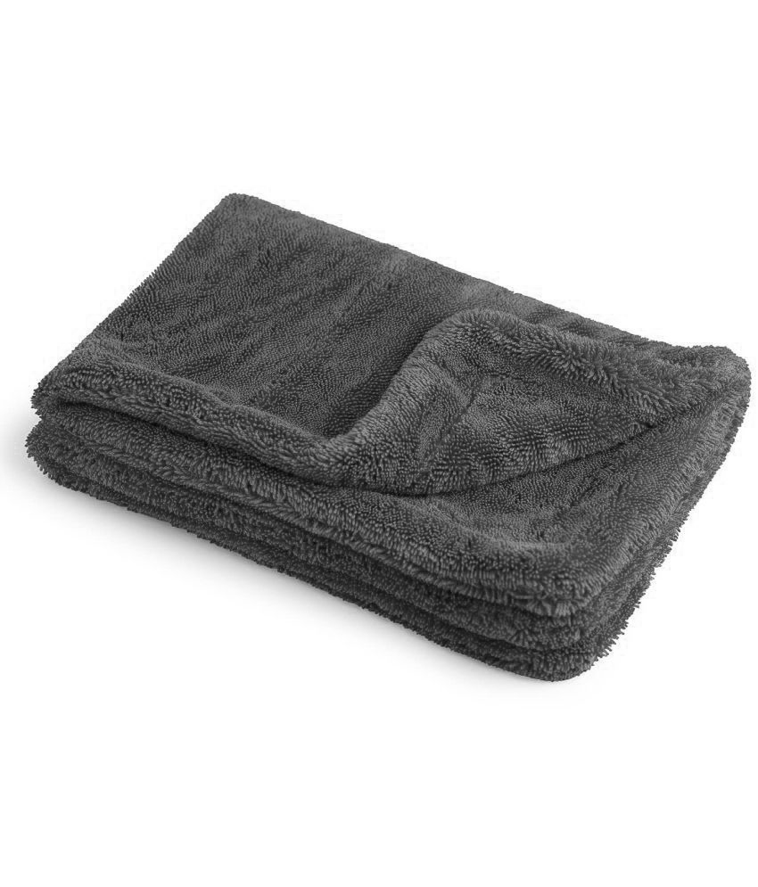     			HOMETALES Grey 1500 GSM Microfiber Cleaning Cloth For Automobile Car accessories ( Pack of 1 ) 30x30 cms