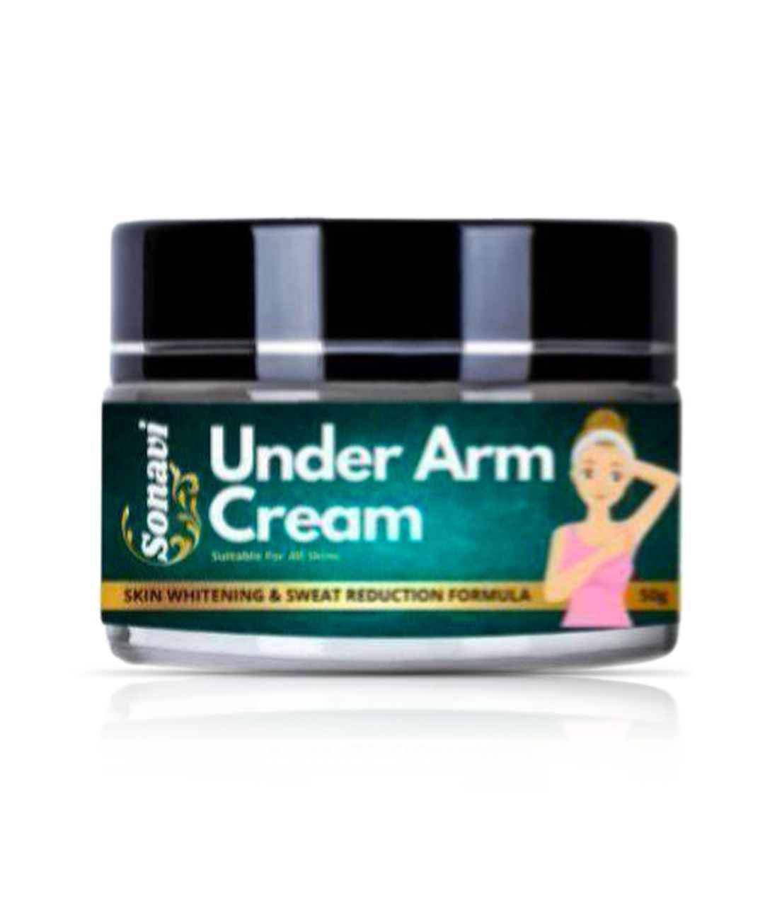     			Smartdrops Underarm Whitening Skin Brightning Cream 50 g - Pack of 2