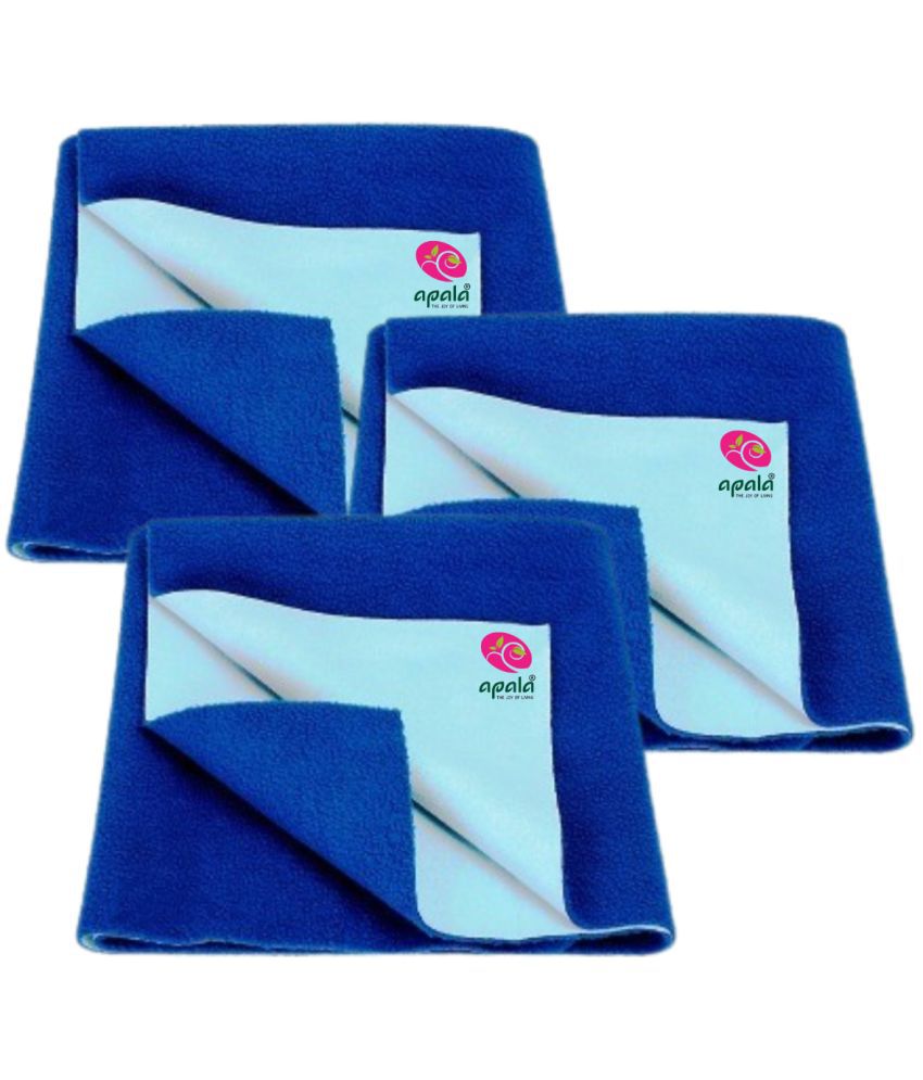     			Apala Multi-Colour Laminated Bed Protector Sheet ( Pack of 3 )