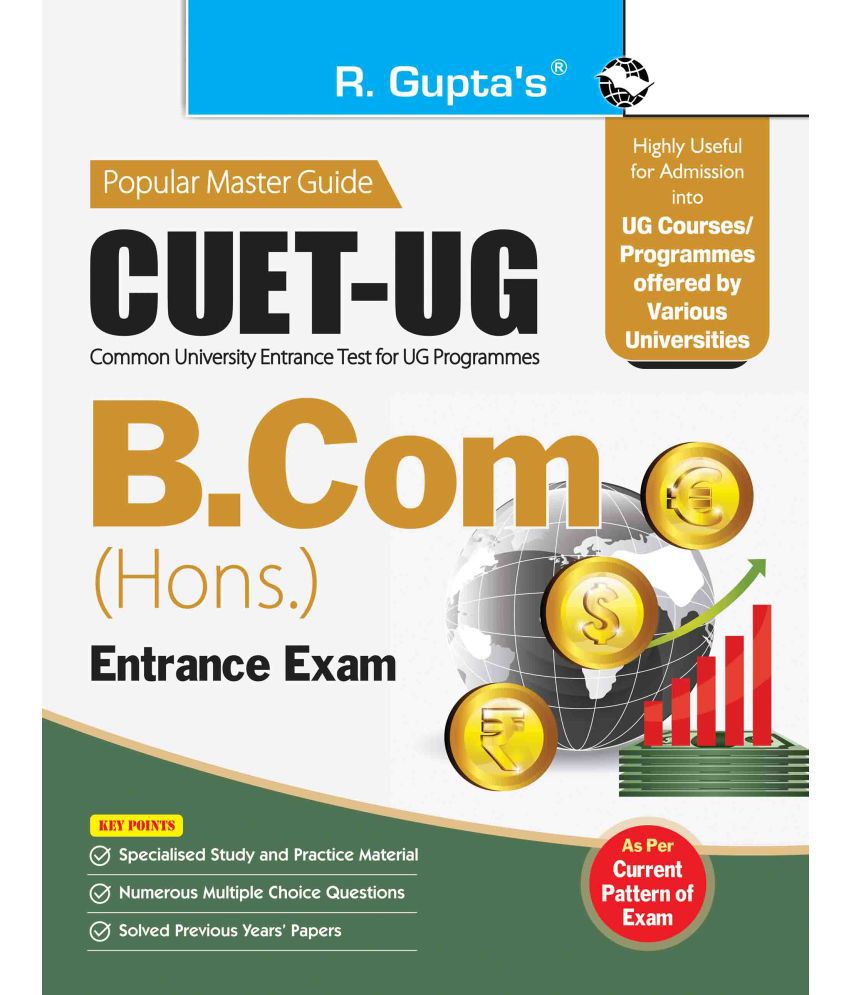     			CUET-UG : B.Com (Hons.) Entrance Exam Guide